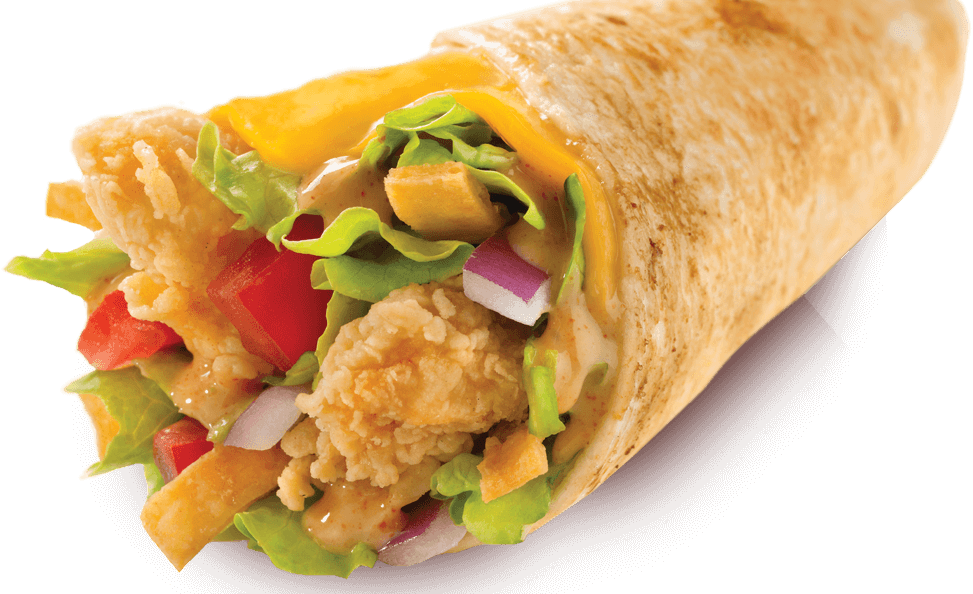 Zinger Paratha Roll with Cheese